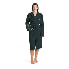 Halat de baie unisex Arena Zeppelin Light Robe (Dark Sage/Arctic)
