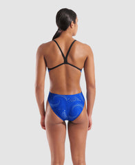 Costum înot femei Arena Fireflow Swimsuit Challenge Back