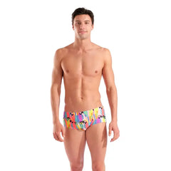 Slip bărbați Arena Low Waist Short - Tropical Del Sw