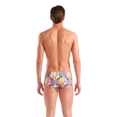 Slip bărbați Arena Low Waist Short - Tropical Del Sw
