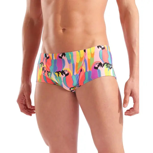 Slip bărbați Arena Low Waist Short - Tropical Del Sw