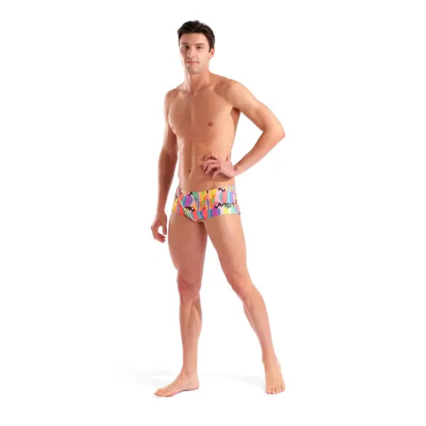 Slip bărbați Arena Low Waist Short - Tropical Del Sw