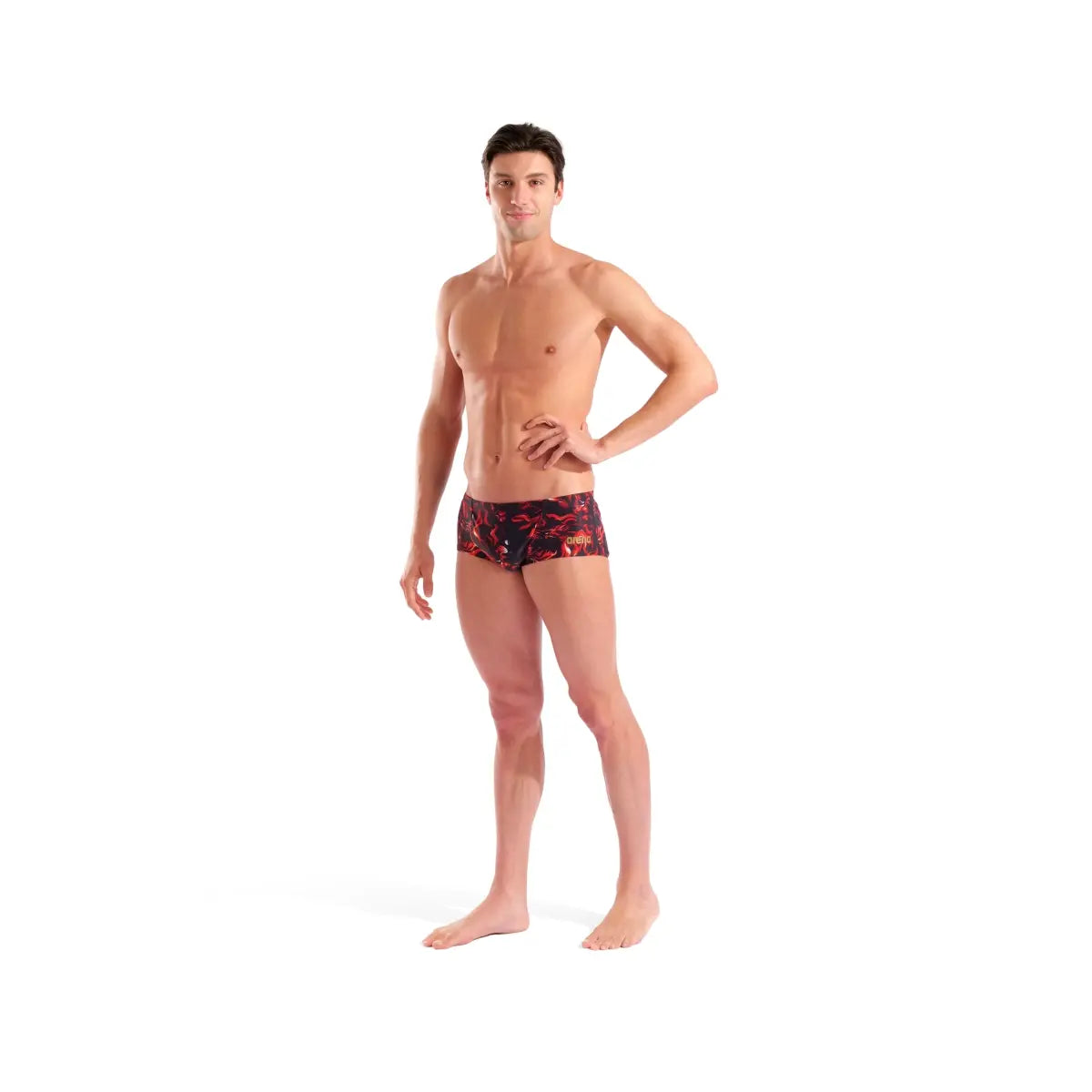 Slip bărbați Arena Graphic Swim Low Waist Short