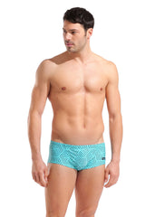 Slip bărbați Arena Swim Low Waist Short Allover (Water Maze)