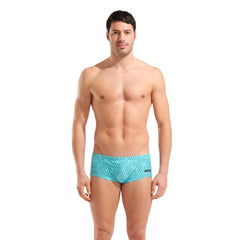 Slip bărbați Arena Low WaistShort Allover (Water Maze)