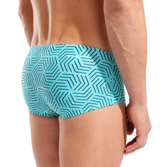Slip bărbați Arena Low WaistShort Allover (Water Maze)