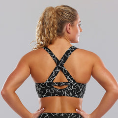 Bustieră Femei Funkita X Fit Crop Top - Texta Mess