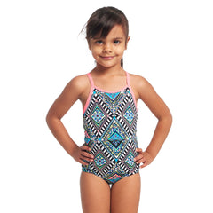 Costum înot Fete Funkita Printed One Piece - Weave Please