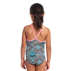 Costum înot Fete Funkita Printed One Piece - Weave Please