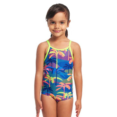 Costum înot Fete Funkita Printed One Piece - Palm A Lot