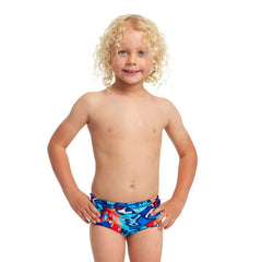 Boxeri antrenament copii Funky Trunks - Saw Sea