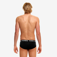 Chiloți lenjerie bărbați Funky Trunks Black Attack