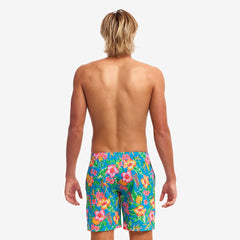Pantaloni scurți Funky Trunks Long Johnny Beach Short - Blue Hawaii