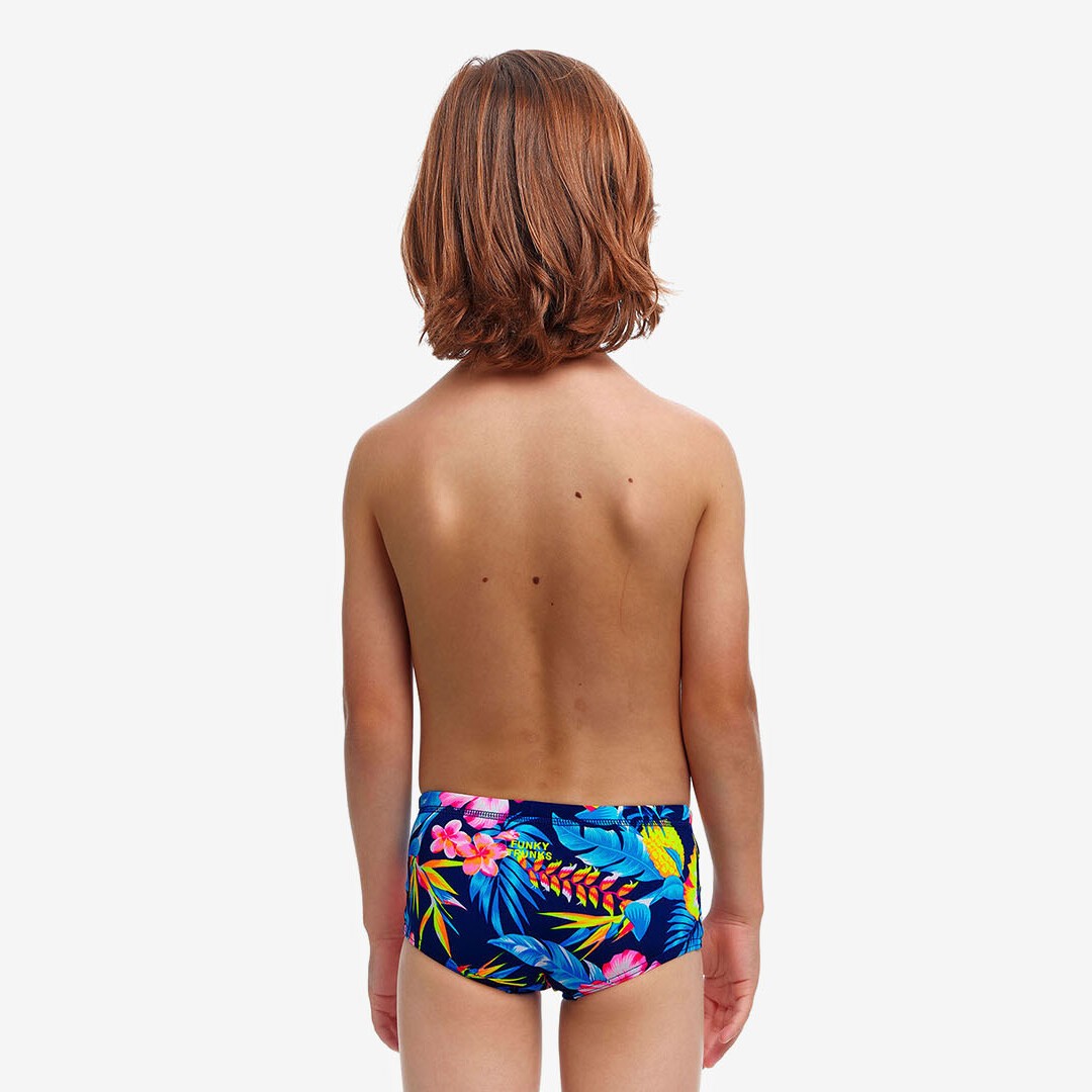 Slip copii Toddler Printed Funky Trunks - In Bloom