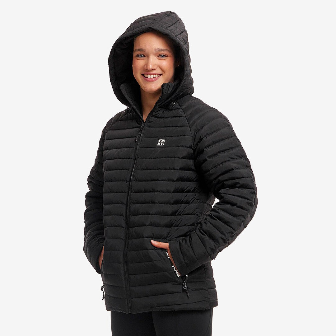 Geacă Funky Unisex Puff Daddy Deck Coat - Black Attack