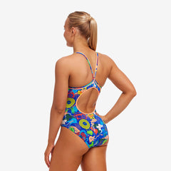 Costum înot Femei Funkita Diamond Back One Piece - Blues Baby