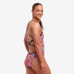 Costum menstrual înot Femei Funkita Strapped Secure One Piece - Summer Nights