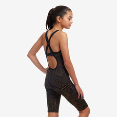 Costum înot Fete Funkita Fast Legs One Piece - Gold Weaver