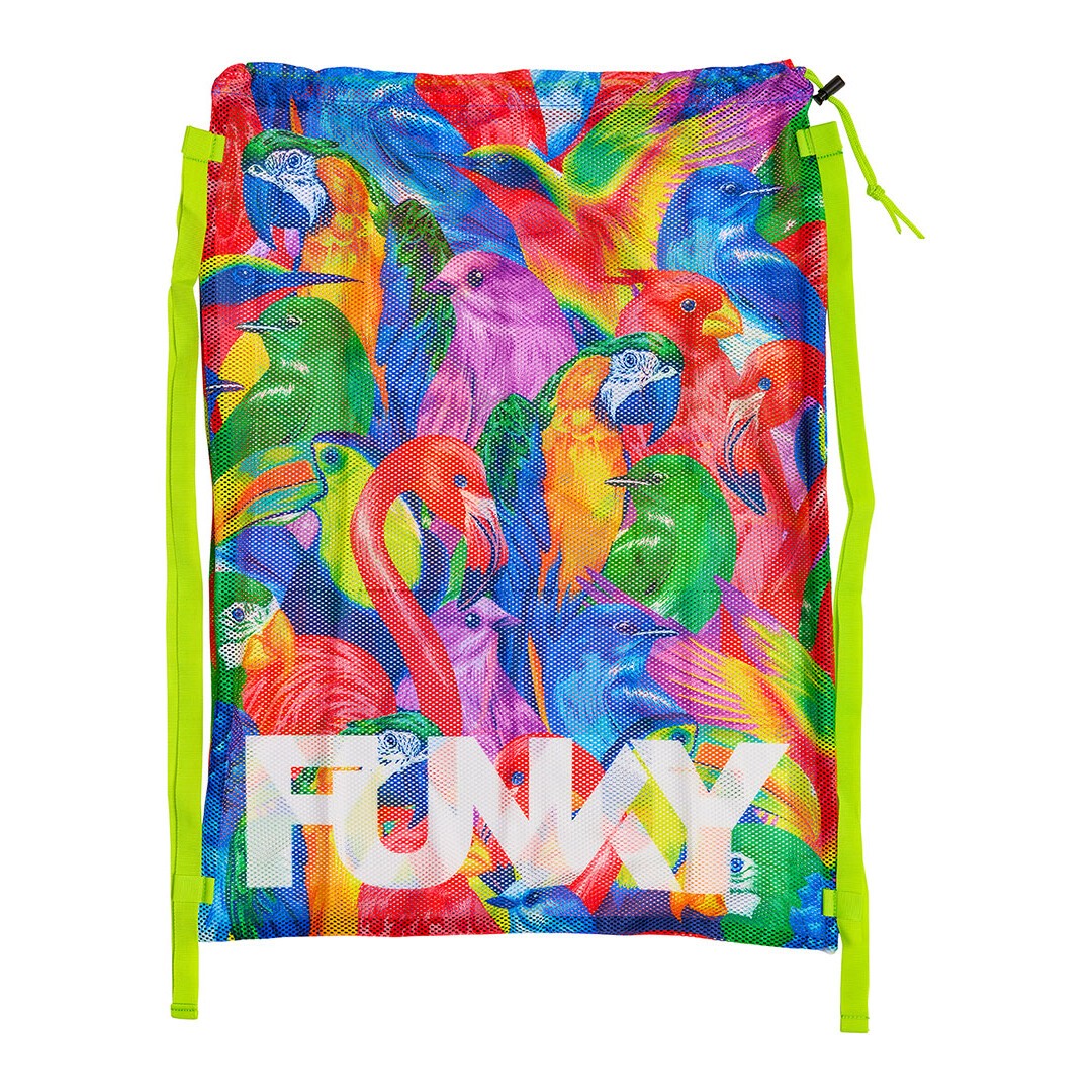 Sac echipament Funky Trunks Mesh Gear Up - Bright Birds