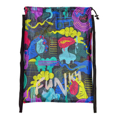 Sac echipament Funky Trunks Mesh Gear Up - Poppy Long