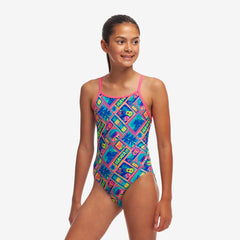Costum înot Fete Funkita Diamond Back One Piece - Coco Canel