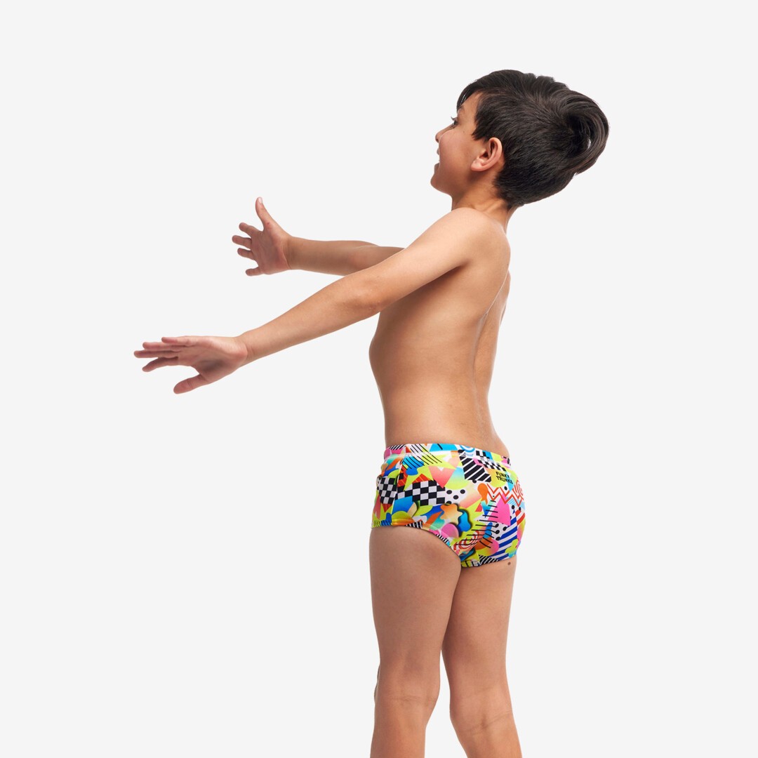 Slip copii Toddler Printed Funky Trunks - Junk Yard