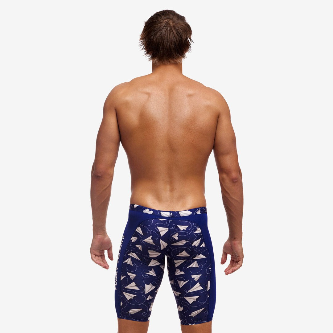 Jammer antrenament barbati Funky Trunks - Paper Plain