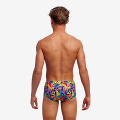 Slipi băieți Funky Trunks Sidewinder - Colour Funk