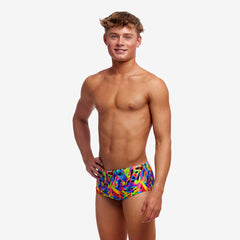 Slipi băieți Funky Trunks Sidewinder - Colour Funk