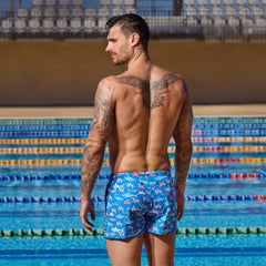 Shorty Shorts Short Bărbați Funky Trunks - Fin Swimming