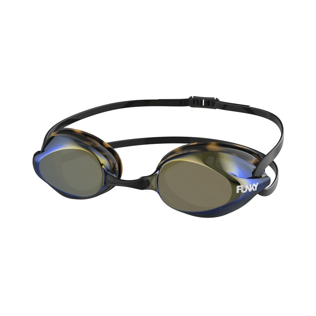 Ochelari înot - Funky Training Machine Goggles - Cracked Gold
