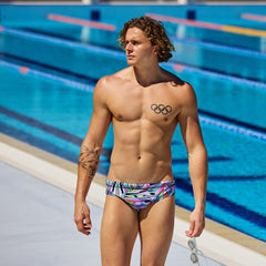 Slip adult Funky Trunks Seamed Swim Briefs - Scissor Kick