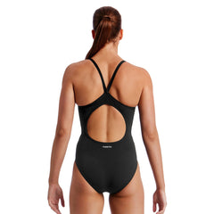 Costum menstrual înot Femei Funkita Diamond Secure One Piece - Still Black