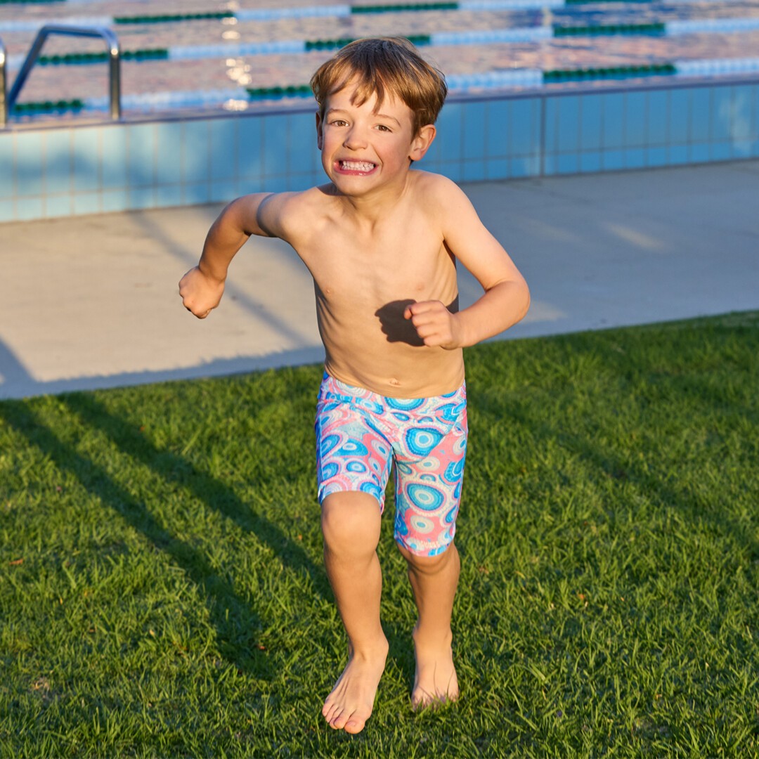 Jammer copii Funky Trunks Miniman - Bundjalung Blue