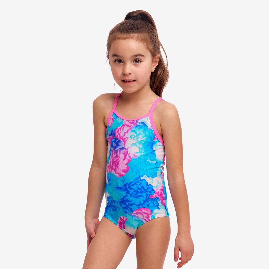Costum înot Fete Funkita Printed One Piece - Cloud Street
