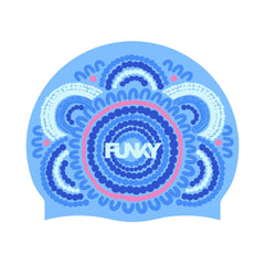 Cască silicon Funky - Bundjalung Blue