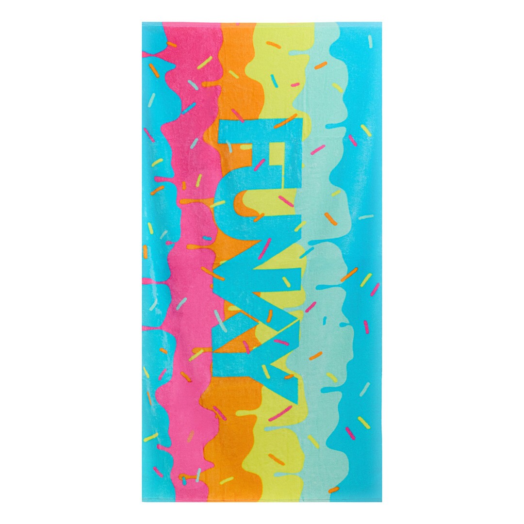 Prosop Funky Trunks Cotton Towel - Melting Mayhem
