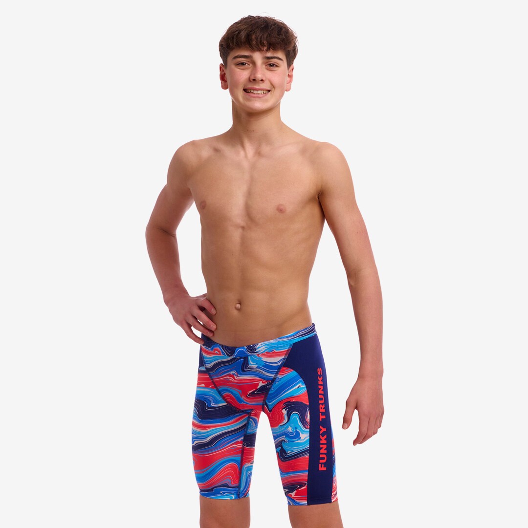 Jammer antrenament băieți Funky Trunks - Wave Craze