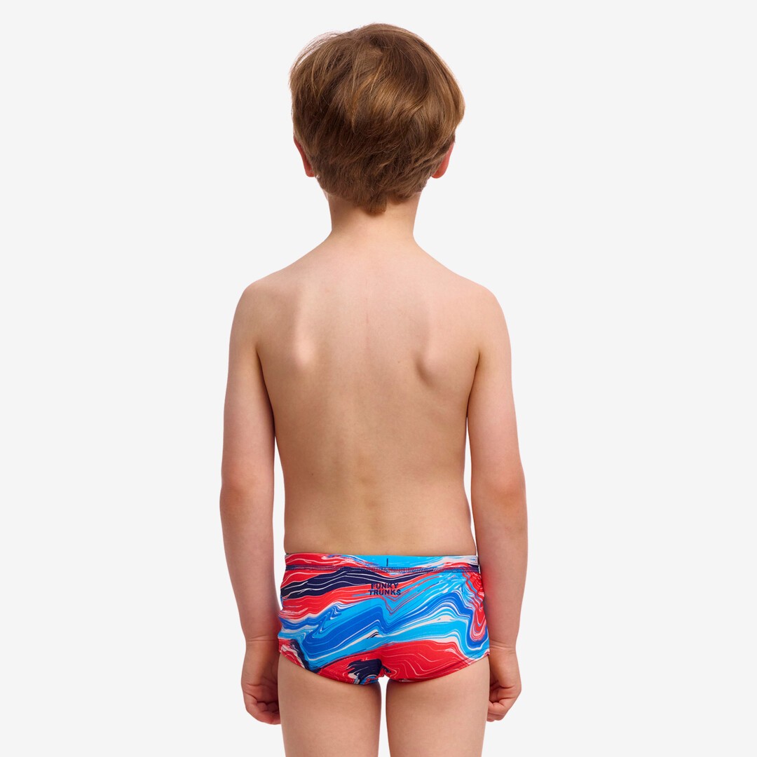 Slip copii Toddler Printed Funky Trunks - Wave Craze
