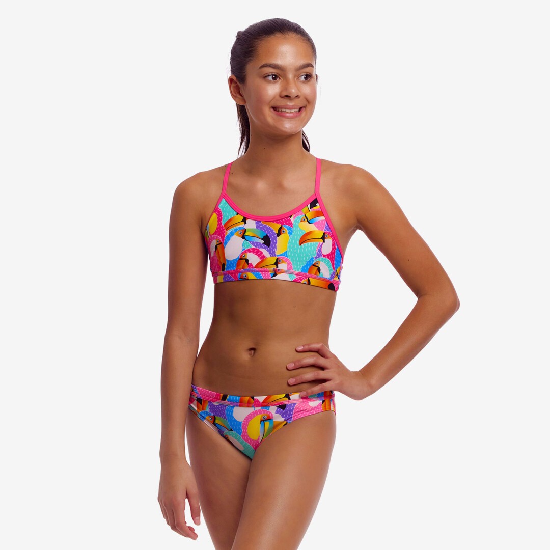 Costum înot Fete Funkita Racerback Two Piece - Tou By Tou
