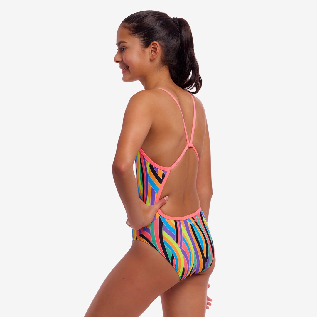 Costum înot Fete Funkita Single Strap One Piece - Curl Curl