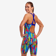 Costum înot Femei Funkita Fast Legs - The Glitch