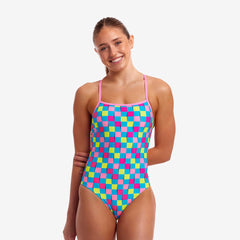 Costum înot Femei Funkita Tie Me Tight One Piece - Post It