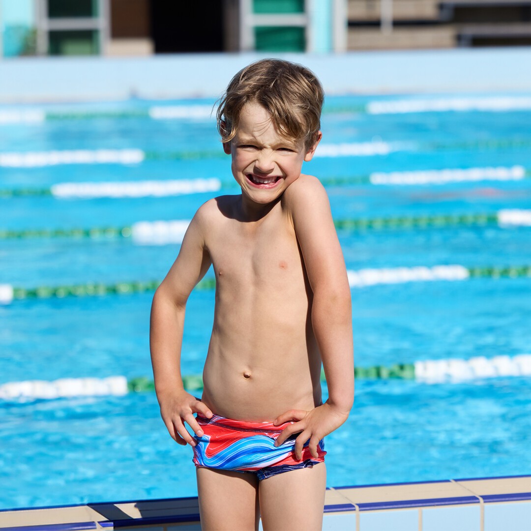 Slip copii Toddler Printed Funky Trunks - Wave Craze