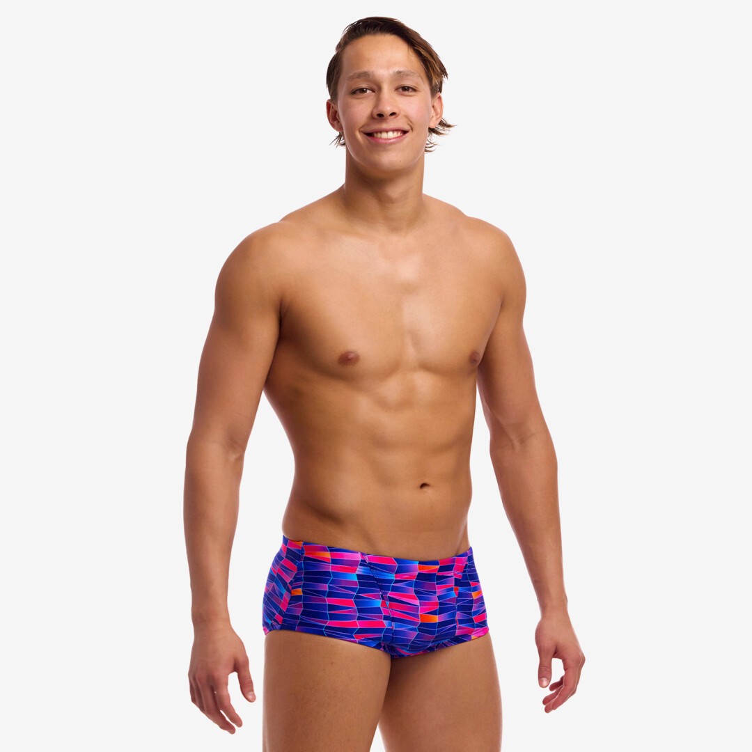 Slip bărbați Funky Trunks Classic Trunks - Warped Waves