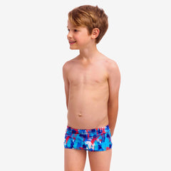 Slip copii Toddler Printed Funky Trunks - Messy Messy Messy