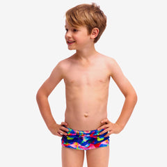 Slip copii Toddler Printed Funky Trunks - Wet Wave