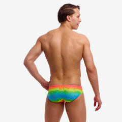 Slip adult Funky Trunks Classic Briefs - Melting Mayhem