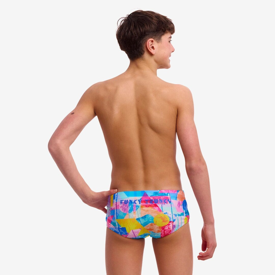Slipi băieți Funky Trunks Sidewinder - Pixel Paradise