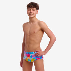 Slipi băieți Funky Trunks Sidewinder - Pixel Paradise